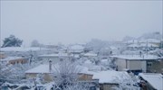 Έντονη χιονόπτωση σε Φθιώτιδα, Ευρυτανία και Φωκίδα