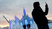 Φεστιβάλ γλυπτών από πάγο στη Χαρμπίν