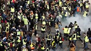 Γαλλία: Ξανά σήμερα στους δρόμους τα «κίτρινα γιλέκα»