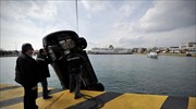 Πτώση οχήματος στο λιμάνι του Πειραιά