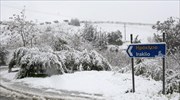 Ένταση των χιονοπτώσεων αναμένεται και σε Κρήτη- σε ετοιμότητα οι αρχές
