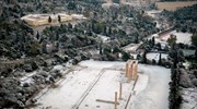 Προβλήματα από την επέλαση του χιονιά στην Αττική