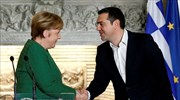 Merkel warmly greeted in Athens by Greek PM Tsipras; latter says 