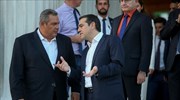 Tsipras-Kammenos meeting on Sunday morning