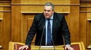 Π. Καμμένος: Είχαμε διαβεβαίωση ότι το Σκοπιανό θα έρθει στη Βουλή μετά τις εκλογές