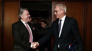 Γ. Κατρούγκαλος - Ρώσος υφ. Εξωτερικών: Διάλογος και όχι ανάμειξη στα εσωτερικά