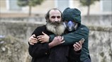 Ένταση και χημικά στο συλλαλητήριο για τη Μακεδονία