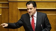 «Πυρά» Άδωνι Γεωργιάδη σε ΣΥΡΙΖΑ-Κουντουρά-Μπόλαρη για τη Συμφωνία
