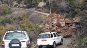 Ηλεία: Κατολισθήσεις σε τρεις κοινότητες