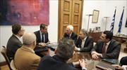 Κ. Μητσοτάκης: Συνάντηση με την Επιτροπή για τη Διαχείριση των Πυρκαγιών