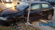 Μία τραυματίας από καραμπόλα στην εθνική Θεσσαλονίκης - Νέων Μουδανιών