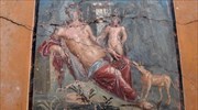 Εντυπωσιακή τοιχογραφία του Νάρκισσου ήρθε στο φως στην αρχαία Πομπηία