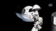 Στον Διεθνή Διαστημικό Σταθμό το διαστημόπλοιο Crew Dragon της SpaceX