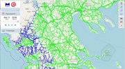 Ο καιρός σε όλο το οδικό δίκτυο από το ROADS του Meteo
