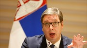 Βούτσιτς: Ενημέρωσε τον Σέρβο πατριάρχη για την «πλατφόρμα διαλόγου» με την Πρίστινα