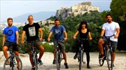 Exploring Athens by bicycle!