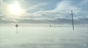 Χιόνι, αέρας και πάγος στην Μινεσότα