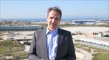 Δήλωση Κυριάκου Μητσοτάκη ύστερα από επίσκεψη στο Ελληνικό