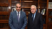 Φ. Κουβέλης-πρέσβης Κατάρ: Συμφωνία για ενίσχυση οικονομικής και ναυτιλιακής συνεργασίας
