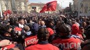 Τίρανα:  Νέες βίαιες διαδηλώσεις έξω από το Κοινοβούλιο