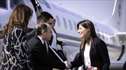 Σκόπια: Επίσκεψη της Μπέτυ Μπαζιάνα στον τάφο του Αλέξη Ζορμπά