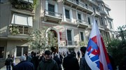 Στα κεντρικά γραφεία της ΓΣΕΕ μέλη του ΠΑΜΕ