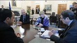 Κύπρος: Συνάντηση Αναστασιάδη - Λουτ