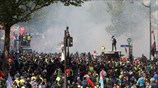 Βίαιες διαδηλώσεις στο Παρίσι