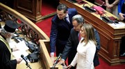 Ορκίστηκαν οι νέοι βουλευτές Ζ. Ράπτη, Π. Παναγιωτόπουλος και Ν. Νυφούδης