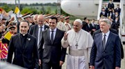 Ιβανόφ, Ζάεφ: Με ψωμί κι αλάτι υποδέχθηκαν τον Πάπα στα Σκόπια