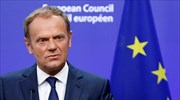 Τουσκ: Η Ε.Ε. στέκεται ενωμένη στο πλευρό της Κύπρου