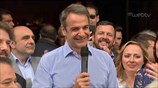 Eπίσκεψη Κυριάκου Μητσοτάκη στην Παιανία