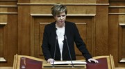 Όλ. Γεροβασίλη: Ο κ. Μητσοτάκης καλλιεργεί κλίμα κατατρομοκράτησης των πολιτών