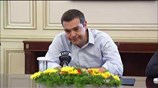 Συνάντηση Τσίπρα με εκπροσώπους από πρωτοβάθμια σωματεία και συλλόγους καθαριστριών σχολικών μονάδων
