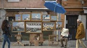 Μπιενάλε Βενετίας: Ο Banksy έστησε τον πάγκο του στην πλατεία του Αγίου Μάρκου