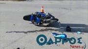 Διανομέας τραυματίστηκε σοβαρά σε τροχαίο στην Καλαμάτα