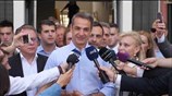 Δήλωση Κυριάκου Μητσοτάκη μετά την άσκηση του εκλογικού του δικαιώματος