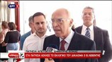 Δηλώσεις Βασίλη Λεβέντη μετά την άσκηση του εκλογικού του δικαιώματος