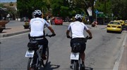 Πάτρα: Αστυνόμευση με ποδήλατα στους δρόμους της πόλης
