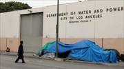 ΗΠΑ: Τεράστια αύξηση των αστέγων στο Λος Άντζελες σε έναν χρόνο