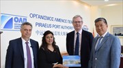UK shipping minister tours Piraeus Port Authority on Thurs.