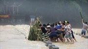 Εκτεταμένες πλημμύρες στη νότια Κίνα - Τουλάχιστον 19 νεκροί