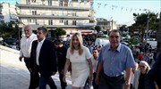 Στην περιφορά της Ιεράς Εικόνας στην Αργυρούπολη η Φώφη Γεννηματά