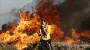 Σε εξέλιξη πυρκαγιά στο Λαγονήσι