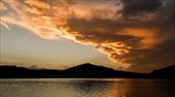 Δειλινό στη λίμνη Πλαστήρα