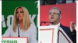 Πυρά Γεννηματά, Κουτσούμπα κατά ΝΔ και ΣΥΡΙΖΑ