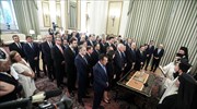 New Mitsotakis Cabinet members sworn-in