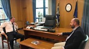 Συνάντηση Κ. Καραμανλή με τον πρόεδρο του ΤΕΕ