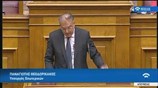 Ομιλία Θεοδωρικάκου στη Βουλή