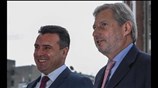 Χαν σε Βόρεια Μακεδονία: «Κόκκινη γραμμή το κράτος δικαίου»